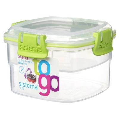 Sistema To Go snackdoos Snacks 400ml (6 ass.)  Sistema