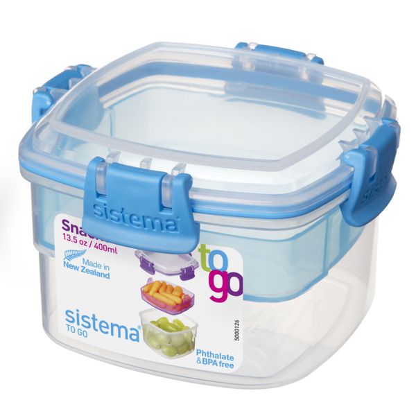 Sistema Sistema To Go snackdoos Snacks 400ml (6 ass.)