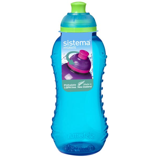 Sistema Sistema Hydrate drinkfles Twist n Sip 330ml (6 ass.)