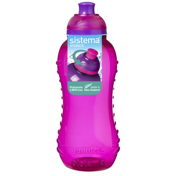 Sistema Sistema Hydrate drinkfles Twist n Sip 330ml (6 ass.)