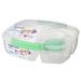 Sistema To Go lunchbox met 3 compartimenten & yoghurtpotje 2L