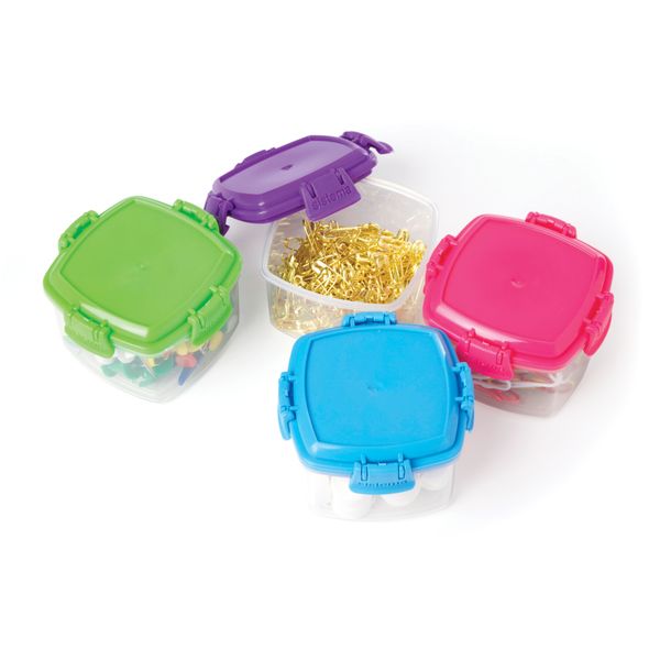 Sistema To Go set van 4 voorraaddoosjes mini Knick Knack 62ml