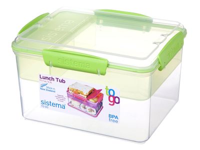 To Go boîte à lunch avec 4 compartiments Lunch Tub 2.3L