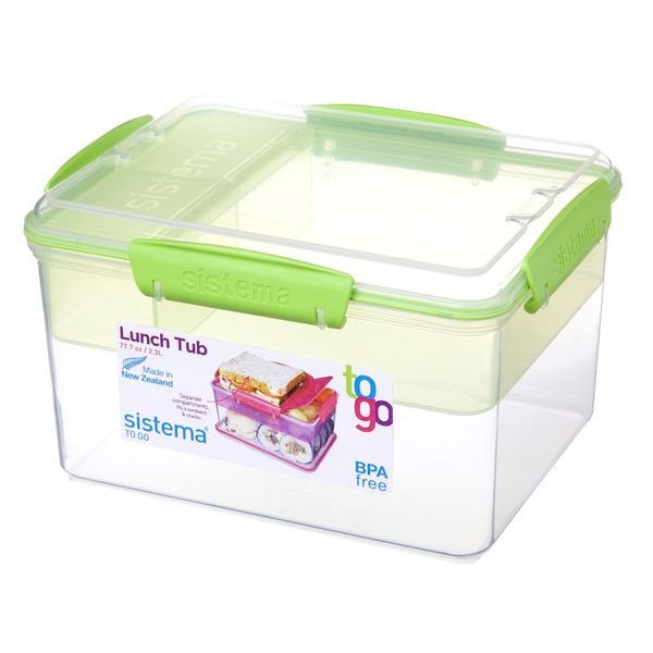 Sistema To Go lunchbox met 4 compartimenten Lunch Tub 2.3L