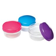 Sistema To Go set van 3 snackdoosjes Mini Bites 130ml (8 ass.) 