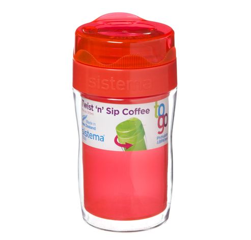 To Go petit gobelet à café Twist n Sip 315ml  Sistema