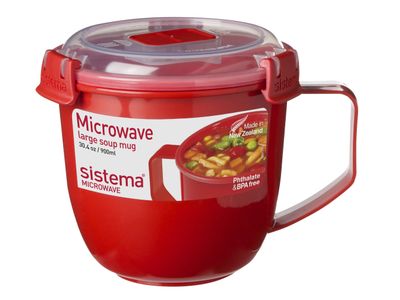 Microwave grande tasse à soupe 900ml