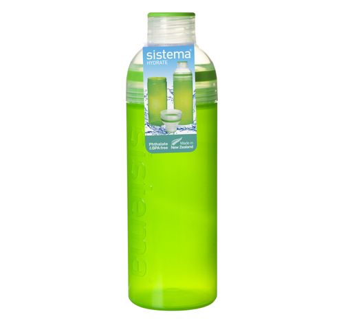 Hydrate drinkfles trio limoengroen 700ml   Sistema