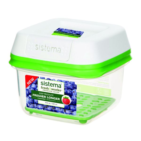 Sistema FreshWorks voorraaddoos met vershoudfilter 591ml