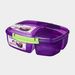 Sistema Trends Lunch lunchbox Triple Split met yoghurtpotje 2L