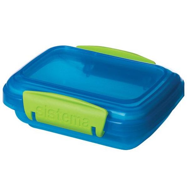 Sistema Sistema Trends Lunch set van 3 voorraaddoosjes 200ml (4 ass.)