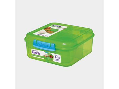 Trends Lunch bento cube à 4 compartiments & pot à yaourt 1.25L