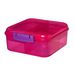 Sistema Trends Lunch bento cube met 4 compartiementen & yoghurtpotje 1.25L