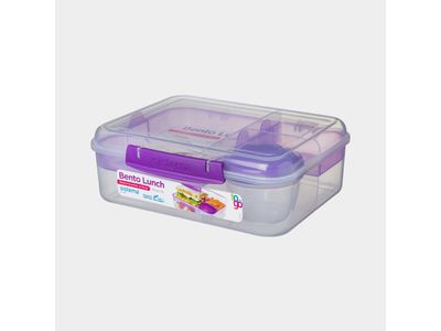 Sistema To Go Bento boîte à lunch 4 compart. & pot à yaourt 1.65L (4 ass.)