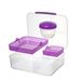 Sistema Sistema To Go Bento lunchbox 4 compart. & yoghurtpotje 1.65L (4 ass.)