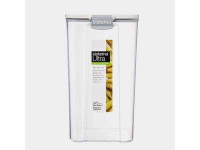 Tritan Ultra boîte de conservation carrée noir 1.3L