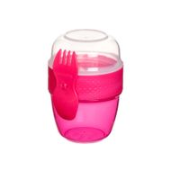 To Go snackdoos Snack Capsule met lepel/vork 515ml 