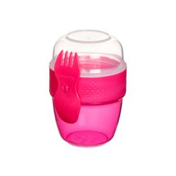 Sistema To Go snackdoos Snack Capsule met lepel/vork 515ml