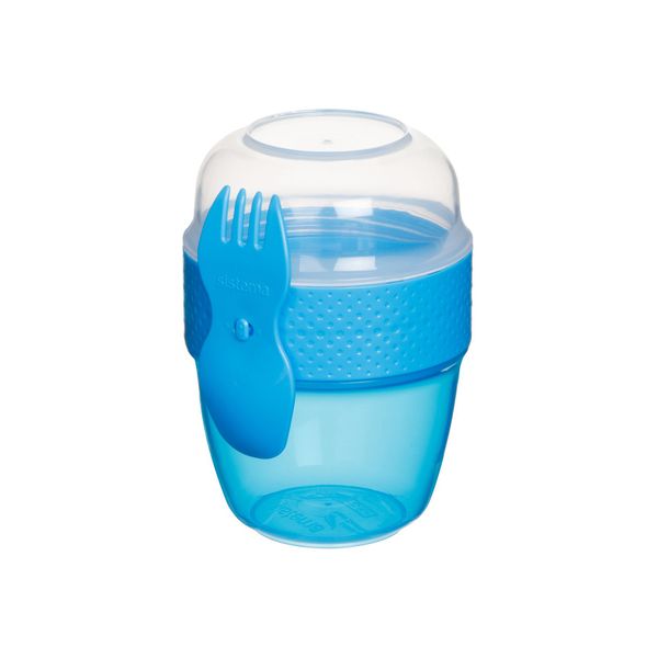 Sistema To Go snackdoos Snack Capsule met lepel/vork 515ml