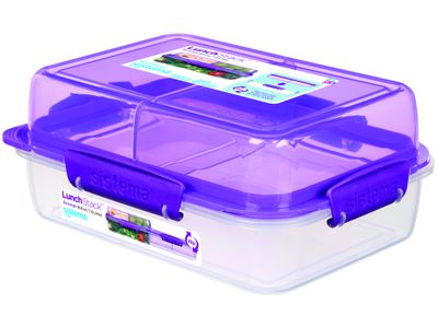 To Go boîte à lunch rectangulaire Lunch Stack 1.8L