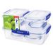 Sistema Klip It + set van 7 voorraaddozen 2x 180ml, 2x 400ml, 2x 1L en 1x 2.2L