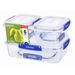 Sistema Klip It + 6-delige set met voorraaddozen 2x 400ml, 3x 1L en 1x 2.2L