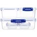 Sistema Klip It + set van 6 voorraaddozen 2x 180ml, 2x 400ml, 1x 1L en 1x 2.2L