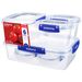 Sistema Klip It + set van 6 voorraaddozen 2x 180ml, 2x 400ml, 1x 1L en 1x 2.2L