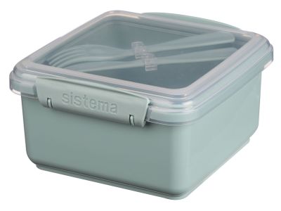 Sistema Renew lunchbox met bestek Lunch Plus 1.2L (4 ass.)