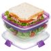 Sistema To Go salad & sandwich slakom met boterhamlade 1.63L