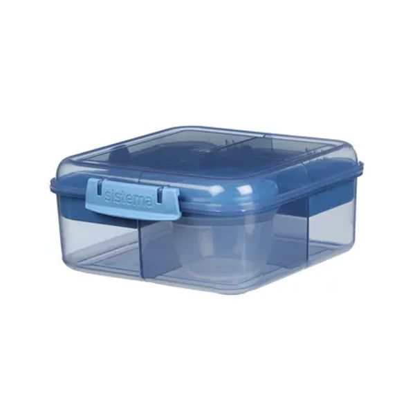 Sistema Ocean Bound Plastic To Go lunchbox Bento Cube 1.25L 