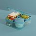 Sistema Ocean Bound Plastic To Go lunchbox Bento Cube 1.25L 