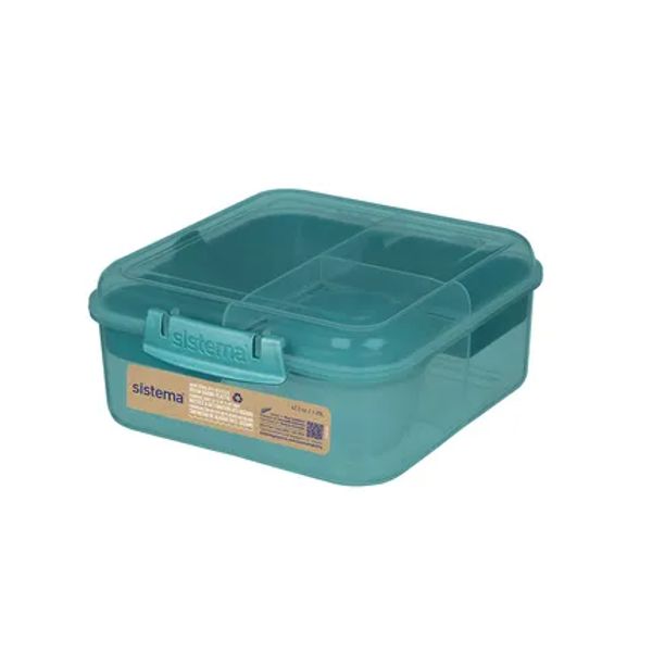 Sistema Ocean Bound Plastic To Go lunchbox Bento Cube 1.25L 