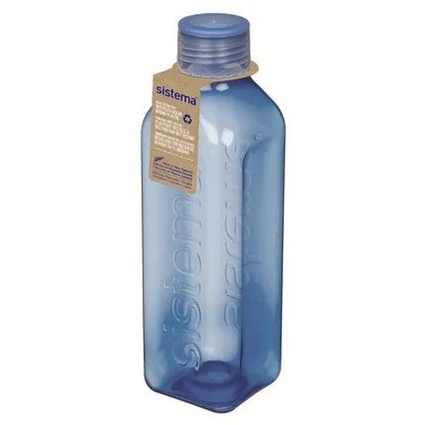 Sistema Ocean Bound Plastic Hydrate vierkante drinkfles Square Bottle 1L 