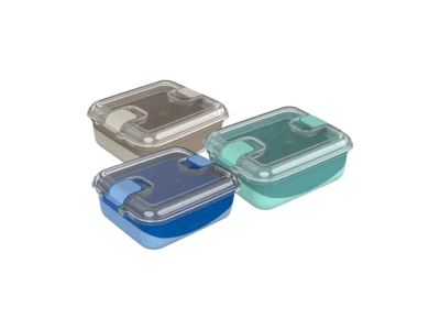 Heatables rechthoekige kom 1L