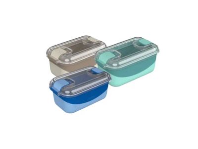 Heatables rechthoekige kom 890ml