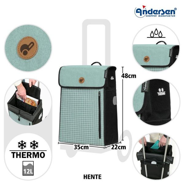 Scala Shopper Hente mint 