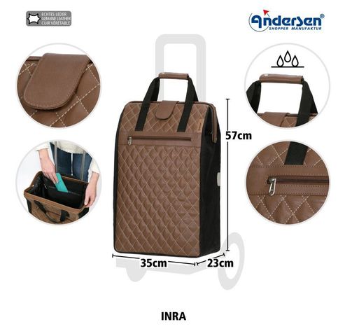 Alu Star Shopper Inra braun  Andersen Shopper