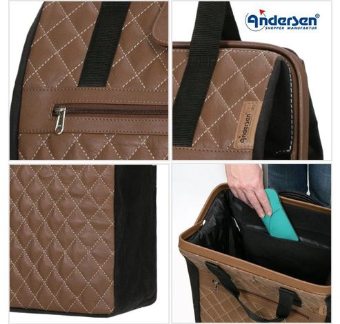 Alu Star Shopper Inra braun  Andersen Shopper