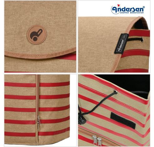 Unus Shopper Fun Eske rot  Andersen Shopper