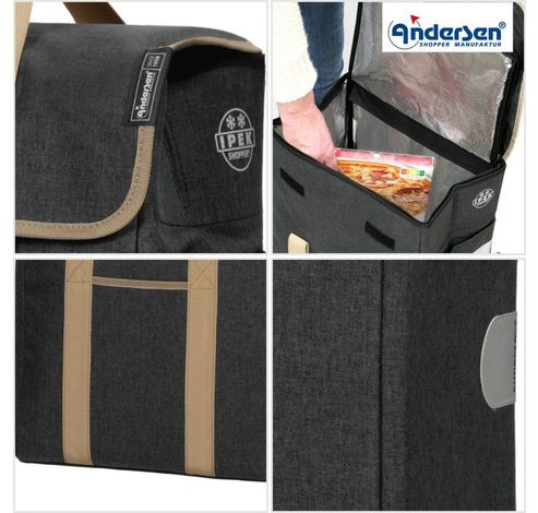 Scala Shopper Plus Ipek Mi schwarz  Andersen Shopper