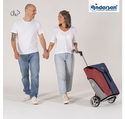 Unus Shopper Oli.P 2.0 blau  Andersen Shopper