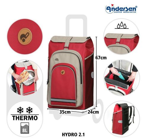 Royal Shopper Hydro 2.1 rot  Andersen Shopper