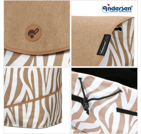 Royal Shopper Tyra zebra  Andersen Shopper