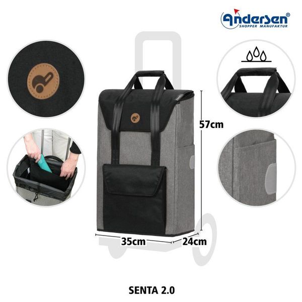 Quattro Shopper Senta 2.0 grau 