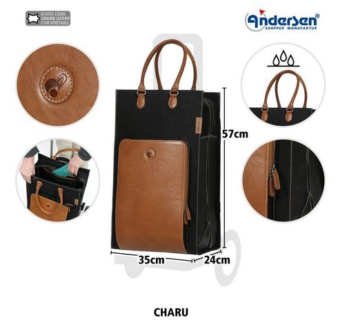 Quattro Shopper Charu braun  Andersen Shopper