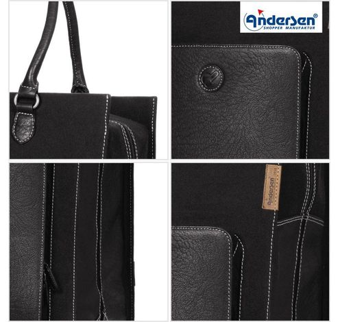 Quattro Shopper Charu schwarz  Andersen Shopper