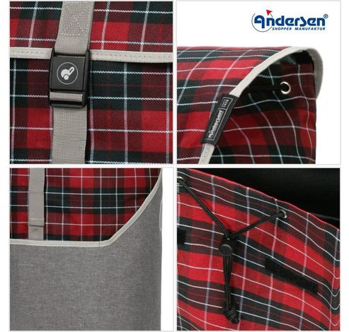 Quattro Shopper Gese rot  Andersen Shopper