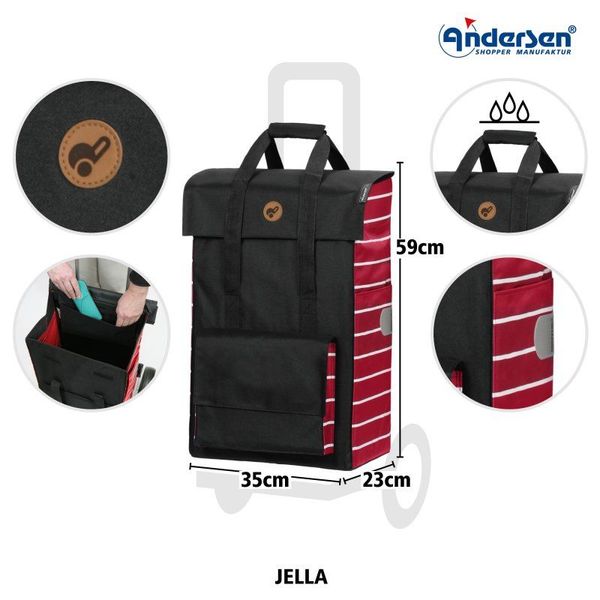 Komfort Shopper Jella rot 