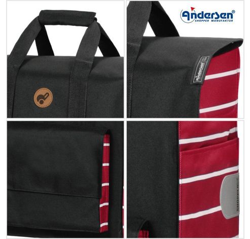 Komfort Shopper Jella rot  Andersen Shopper